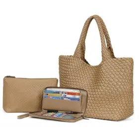 H0021-APRICOT JOLOVELE Bag Women Tote Vegan Travel H0021-APRICOT JOLOVELE Bag Women Tote Vegan Travel