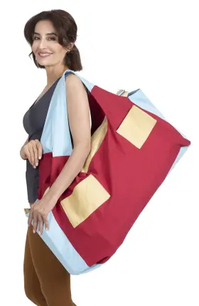 655471615453 JOYNWELL Yoga Mat Bag Sewn Strap Tote