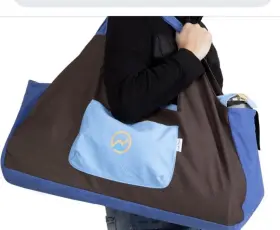 Jyw-yoga-bag-blue JOYNWELL Mat Carrier Canvas Exercise Tote