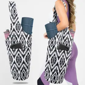 SCYJDB-2323 JSWUFFX Yoga Mat Bag Tote Pocket Zipper