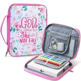RJTOF004503-FBA JUN WEI Bible Covers Women Girls Zippered #2