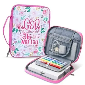 RJTOF004503-FBA JUN WEI Bible Covers Women Girls Zippered