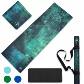 369998132706 JUNE JJ JUNIPER Travel Yoga Mat Light Slip