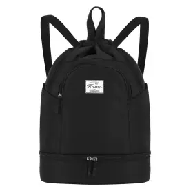 89-AW827-23 KAMO Drawstring Backpack Bag Swimming Yoga Shoe