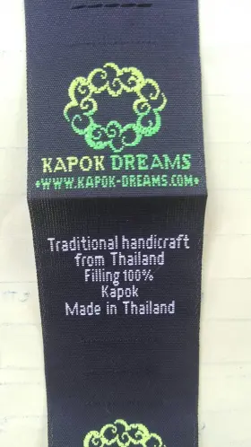 648499540616 KAPOK DREAMS Gabur Meditation Cushion Thai #2