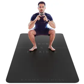 060867880073 KARMA FITNESS Exercise Mat Workout Sl