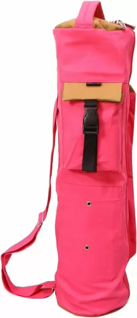 827147379291 KD SPORTS Yoga Mat Bag Canvas Cover Pink #3