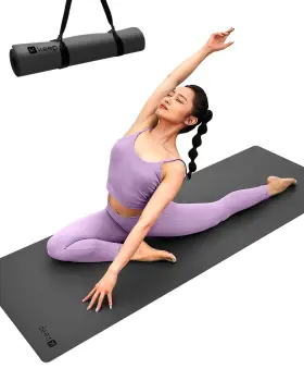 810092661535 KEEP Yoga Mat Women Men Slip Natural Rubber Supe