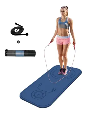 774980424933 KEOLORN Jump Rope Mat Noise Exercise Fitn
