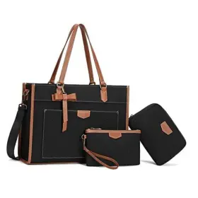 KS-202 KEYLI Laptop Bag Women Canvas Tote