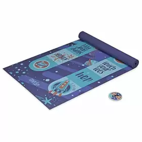 018713643063 KIDNASIUM Yoga Mat Oriented Fun Prints Exercise