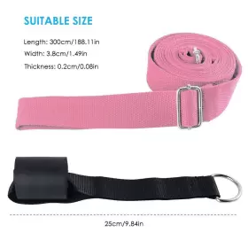 745672194809 KIMDARO Leg Stretcher Door Flexibility Strap Che #3