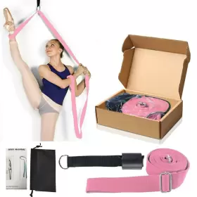 745672194809 KIMDARO Leg Stretcher Door Flexibility Strap Che