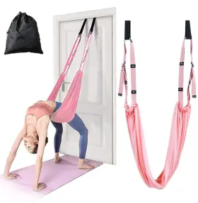 793740939395 KIMDARO Waist Leg Stretch Strap Yoga Fitness