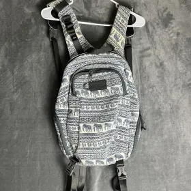 BBPJ1 KINDFOLK Yoga Mat Backpack Strap Canvas Jubilee Print