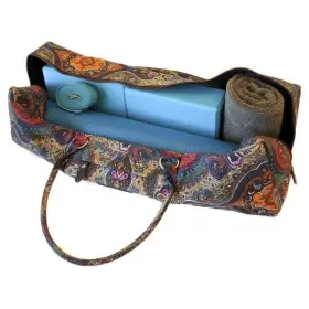 PCYMDBC1 KINDFOLK Patterned Yoga Duffel Bag Pocket Zipper #2 PCYMDBC1 KINDFOLK Patterned Yoga Duffel Bag Pocket Zipper #2