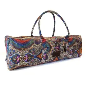 PCYMDBC1 KINDFOLK Patterned Yoga Duffel Bag Pocket Zipper PCYMDBC1 KINDFOLK Patterned Yoga Duffel Bag Pocket Zipper