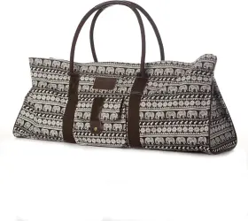 PCYMTBM1 KINDFOLK Yoga Mat Tote Bag Carrier Patterned Canvas