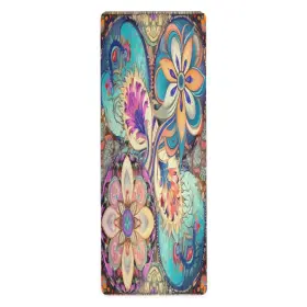 308400493299 KJIZMO Colorful Oriental Textile Tile Yoga Mat