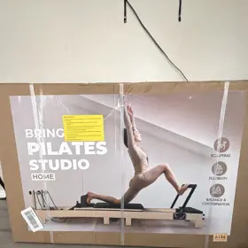 A134 KM Pilates Reformer Wood Studio Sculpting Flexibility