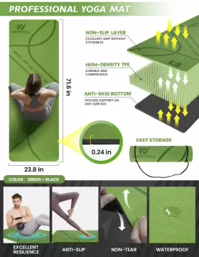 B09YHHBMKN KNOWYOGA Yoga Starter Set Mat Foam Roller Resistan #2