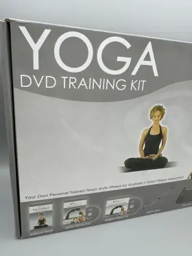 853248006408 KOMAX Yoga Dvd Training Mat Workout Book Stretch #2