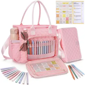 KK-BC-2-P KOPKOFT Bible Cover Women Quilted Church Tote Bag KK-BC-2-P KOPKOFT Bible Cover Women Quilted Church Tote Bag