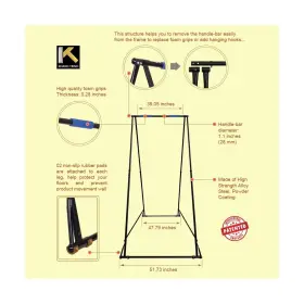 936114770282 KT KHANH TRINH Dedicated Stand Frame Aerial Yoga #2