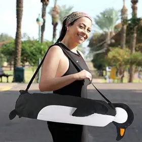 850005275053 KWIRKWORKS Yogapets Exercise Cute Yoga Mat Tote #2