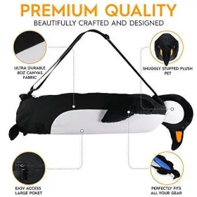 850005275053 KWIRKWORKS Yogapets Exercise Cute Yoga Mat Tote #3