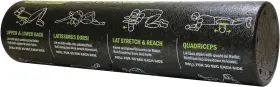 Gf-gdrl L.L.C Dense Foam Massage Roller Printed Exercises Gf-gdrl L.L.C Dense Foam Massage Roller Printed Exercises