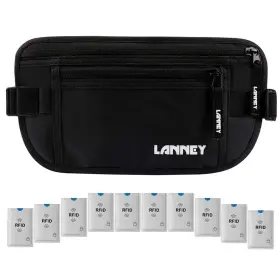 714253109556 LANNEY Belt Travel Women Men Hidden Wallet Rfid 714253109556 LANNEY Belt Travel Women Men Hidden Wallet Rfid