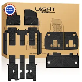 XS-KA19A LASFIT Floor Backrest Cargo Mat Kia Carnival