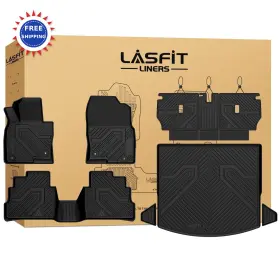 XS-MZ07A LASFIT Floor Backrest Trunk Mat Mazda Weather Tpe