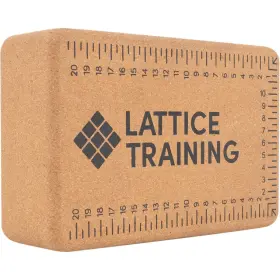 FLXBK-P-CK-01001 LATTICE Flex Block Cork Yoga