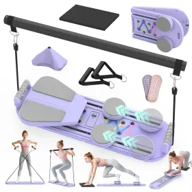 X004QZJDAJ-09110618 LAZOLLOA Pilates Board Reformer Set Women