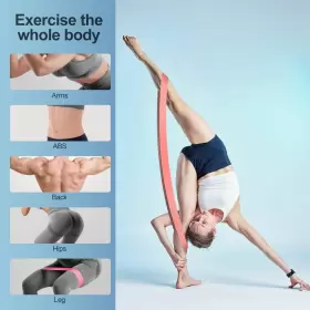 726476246253 LDJRCP Resistance Set Latex Exercise Bands Pink #3