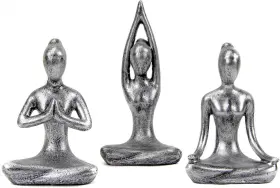 788855185034 LEEKUNG Yoga Meditation Cor Pose Statue Zen