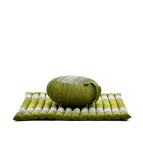 250587609554 LEEWADEE Meditation Cushion Set Round Zafu