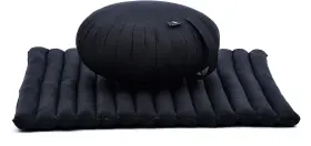 4250587600551 LEEWADEE Meditation Cushion Set Round Zafu Roll