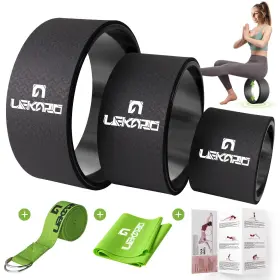 SB-123 LEK 196 RO Yoga Wheel Set Pain Pack Stretching Roller