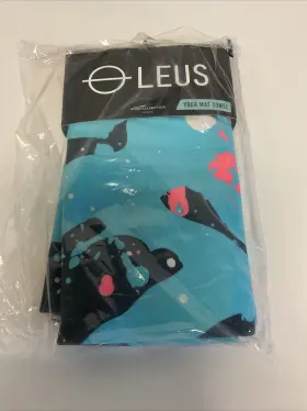 854853007613 LEUS Yoga Mat Towel Suede Microfiber Paint Pink 854853007613 LEUS Yoga Mat Towel Suede Microfiber Paint Pink