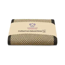 13203 LFH HOME PRIVATE LIMITED Handmade Eco Straw Yoga Mat