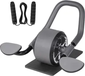 Elbw-ab-whl LI FITNESS Rebound Elbow Abdominal Wheel Jump