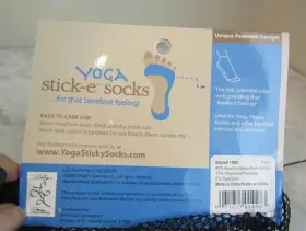 071655014483 LIBBYS LUXURIES Yoga Stick Socks Nude Womens #2