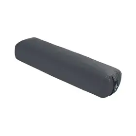 Bo-jr-solid-gray LIL DINER Junior Yoga Bolster Narrower Firm