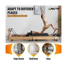 749664669207 LIUWTUF Pilates Reformer Folding Bed #2