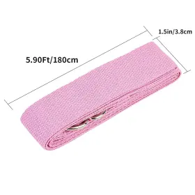 YUJIADAI001 LIVE4COOL Yoga Strap Pink #2 YUJIADAI001 LIVE4COOL Yoga Strap Pink #2