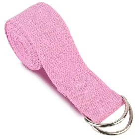 YUJIADAI001 LIVE4COOL Yoga Strap Pink YUJIADAI001 LIVE4COOL Yoga Strap Pink