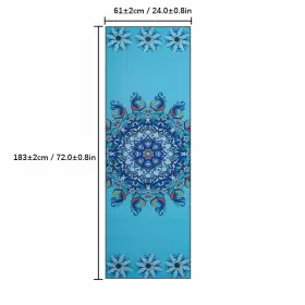JZT8267899003577PY LIXADA Yoga Mat Print Qucik Towel Fitness #2